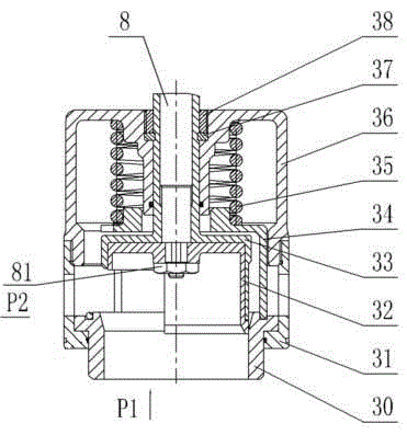 Adjustable flow dynamic balance valve