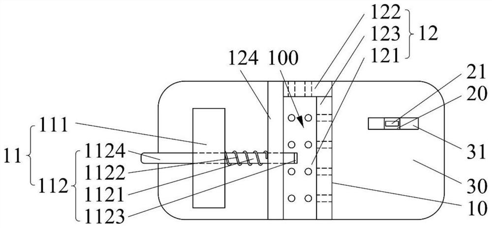 Fixture, test device and test method for pacemaker in vitro test