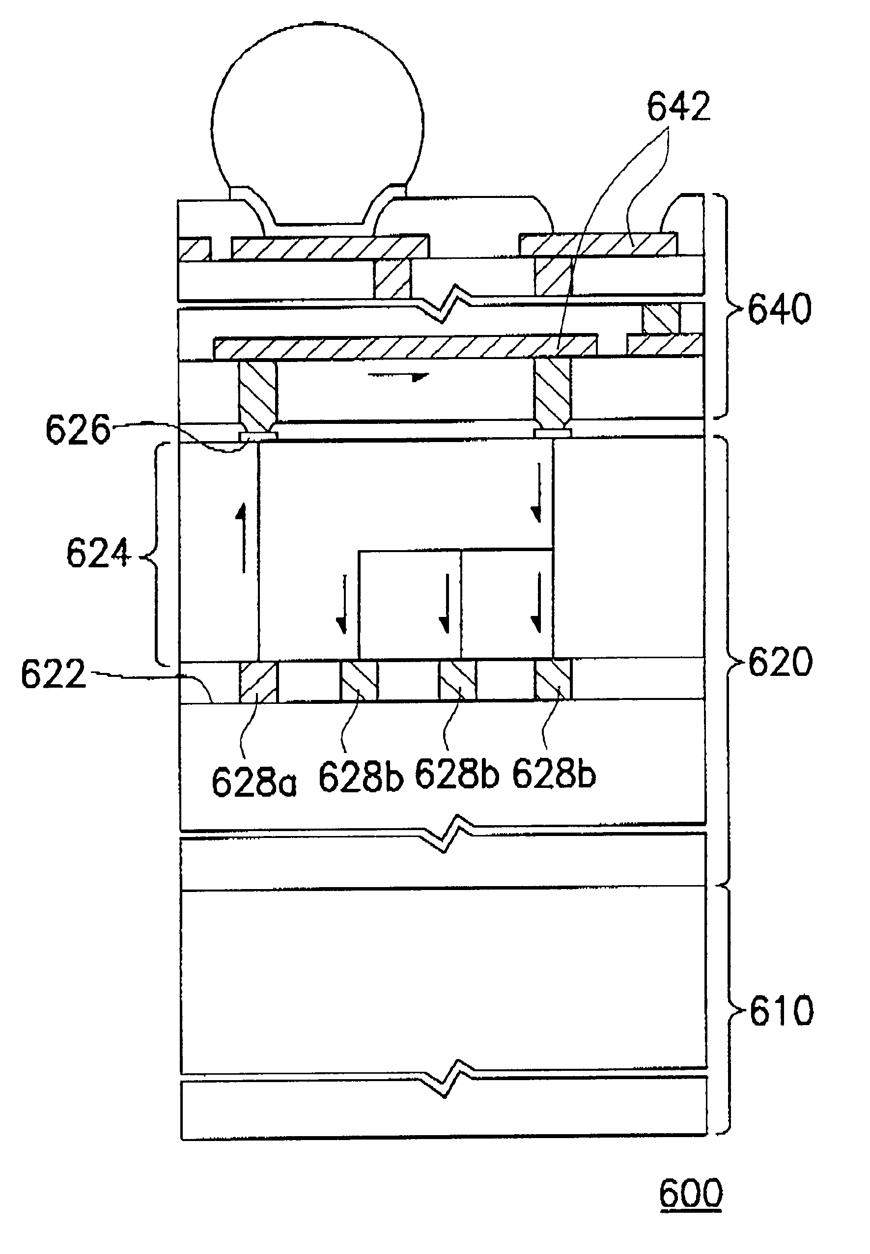 Integrated chip package structure using ceramic substrate and method of manufacturing the same