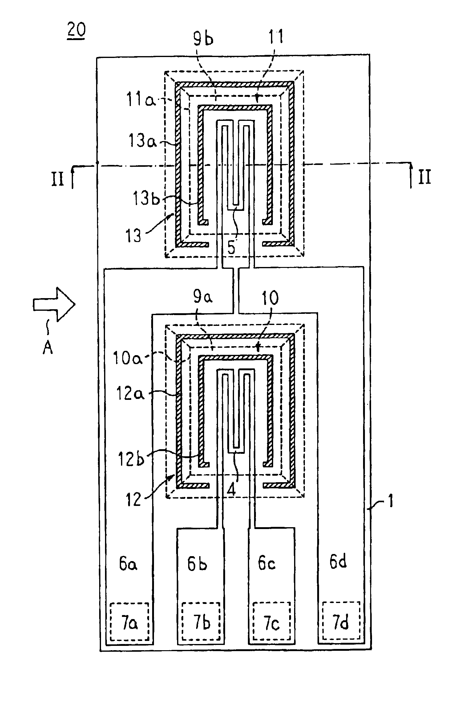Thermosensitive flow rate detecting element and method for the manufacture thereof