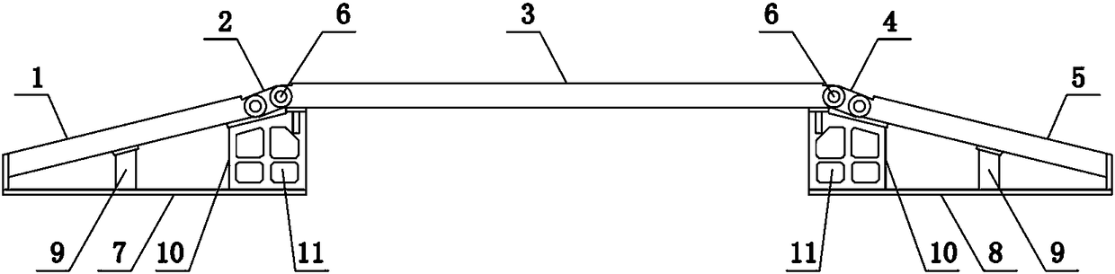 Cable trench cover plate bridge