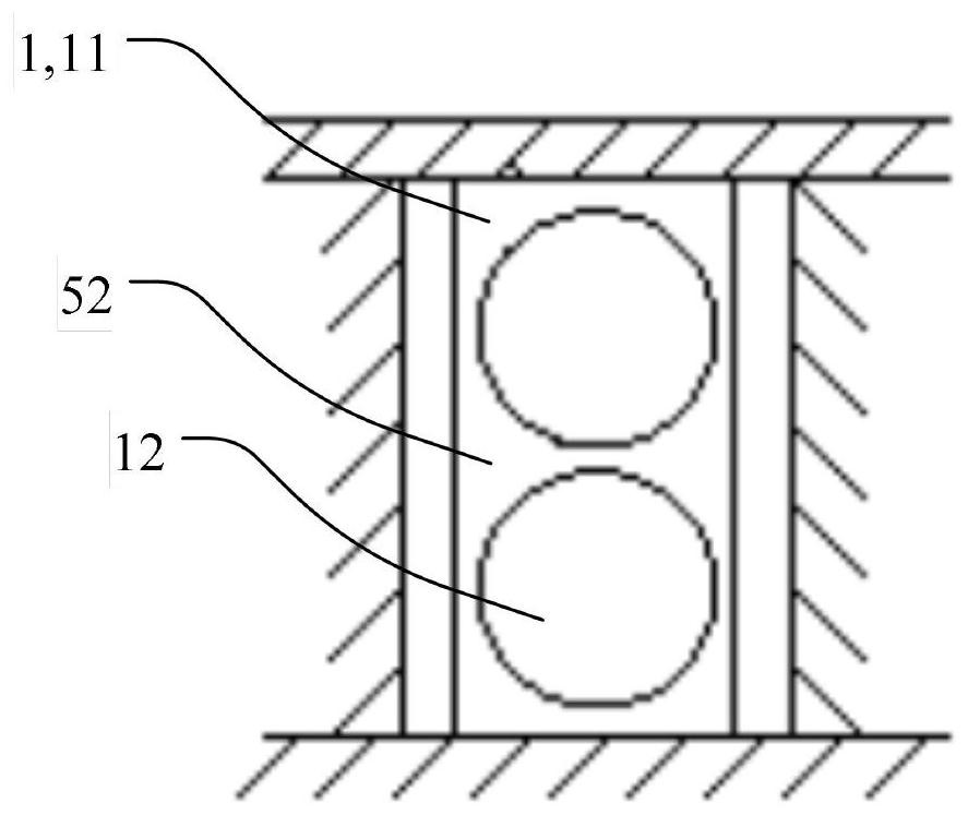 an underground ventilation system