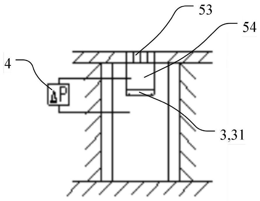 an underground ventilation system