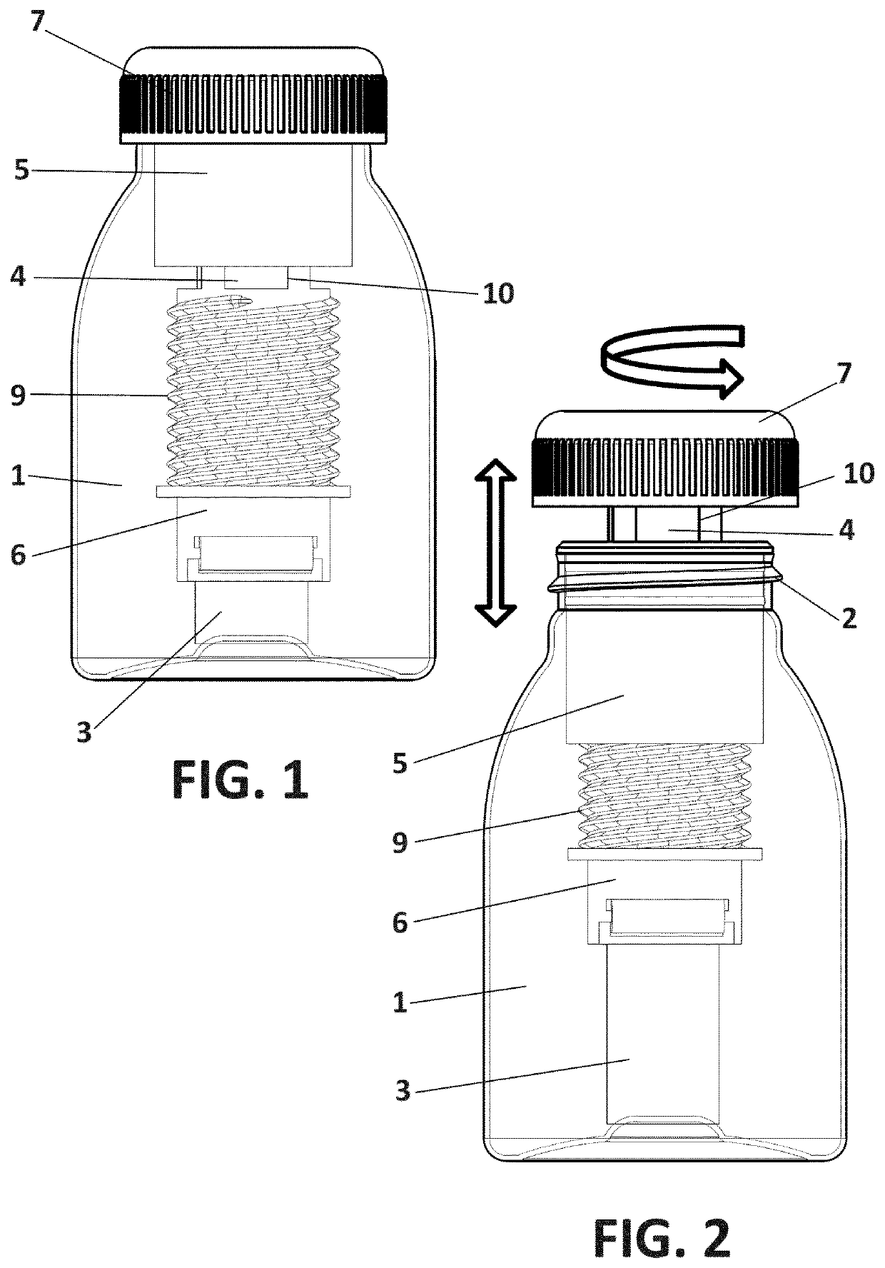 Device for diffusing volatile substances