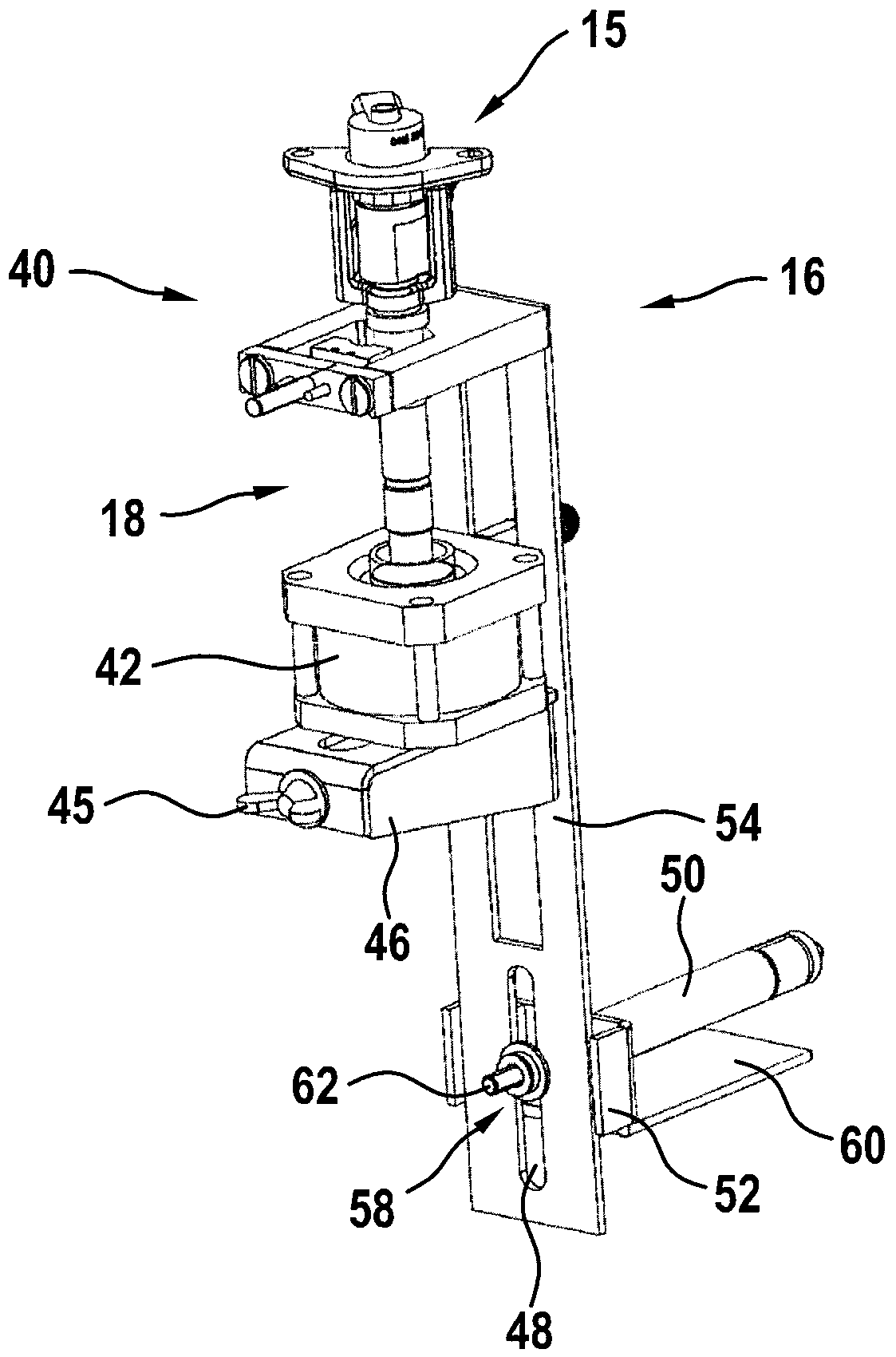 Injector test device