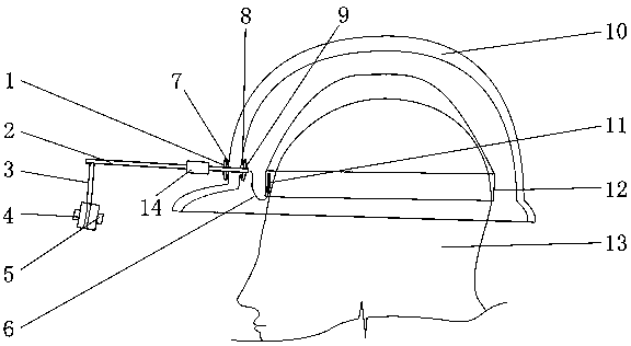 Internet of Things-based head-mounted type identity recognition and border crossing early warning system