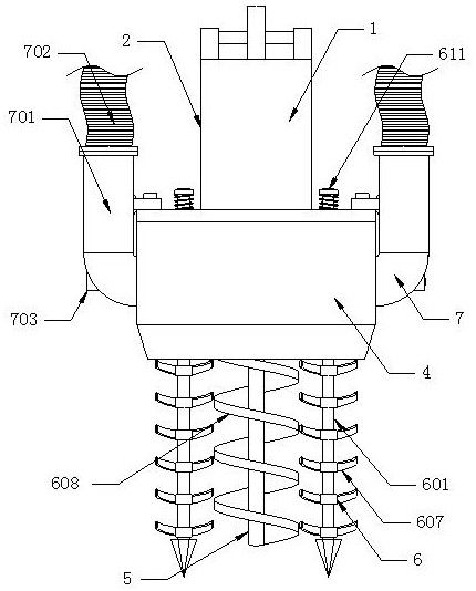 Earth cleaning device for construction site and cleaning method of earth cleaning device