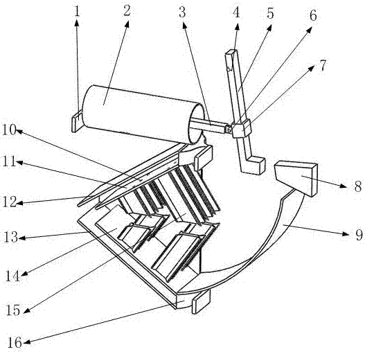 Shrinkage-type arc extinguishing mechanism for power circuit breaker