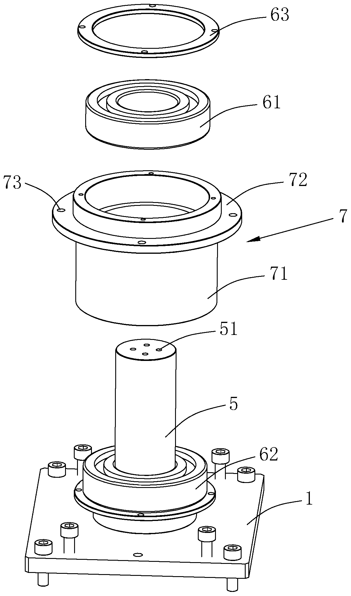 Spot plating device and spot plating production line