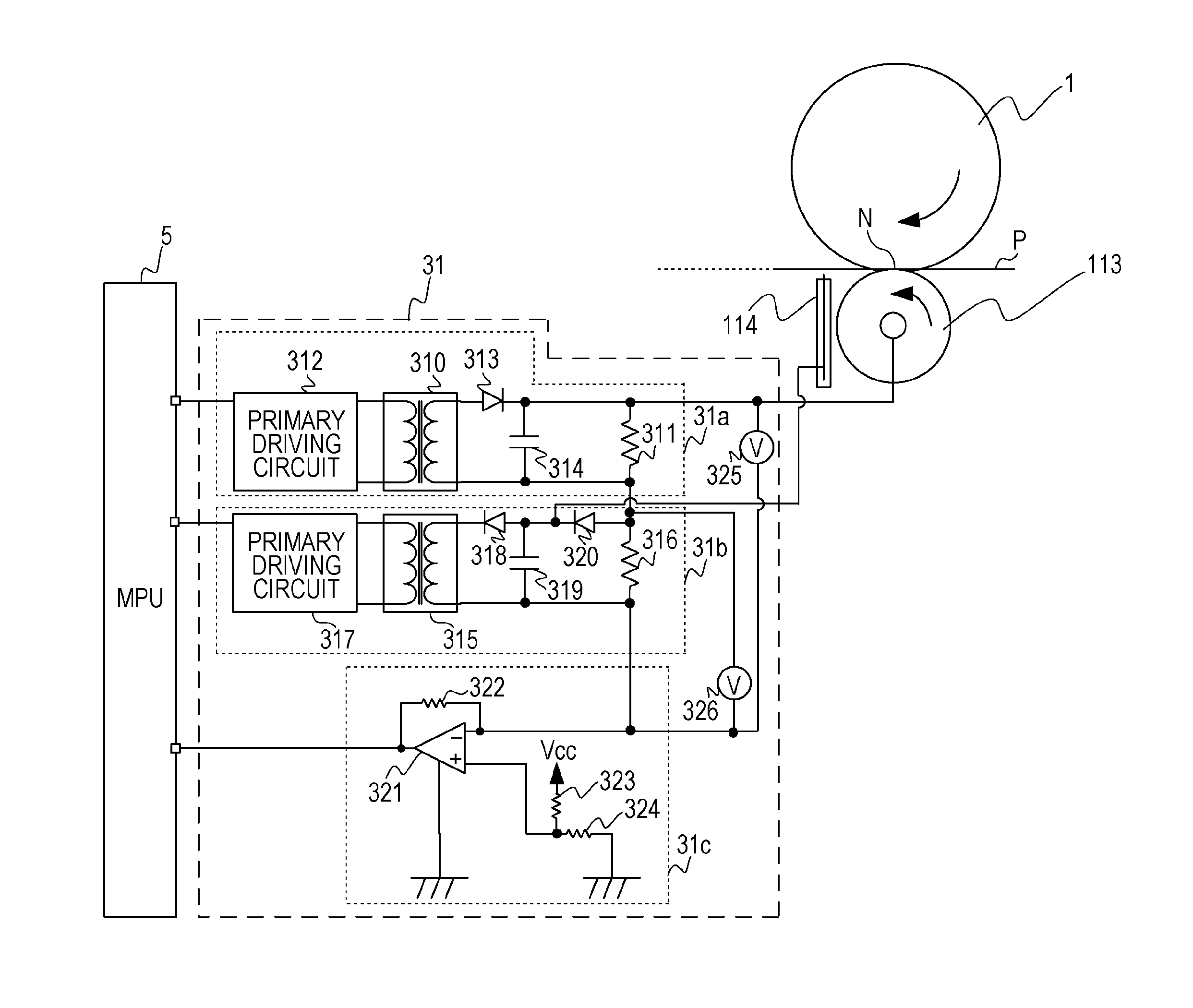 Power supply device and image forming apparatus