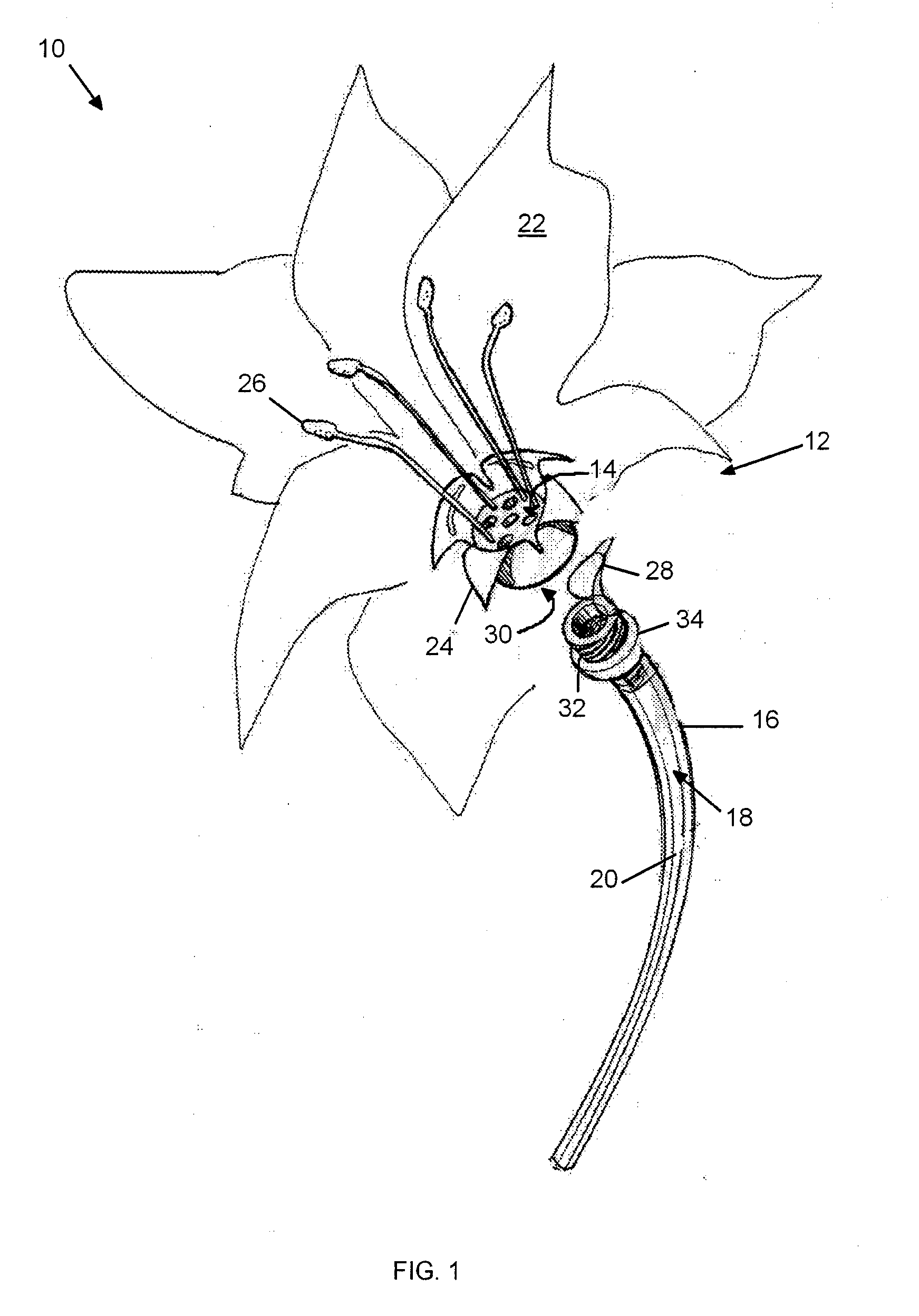 Scented Artificial Flower System and Method