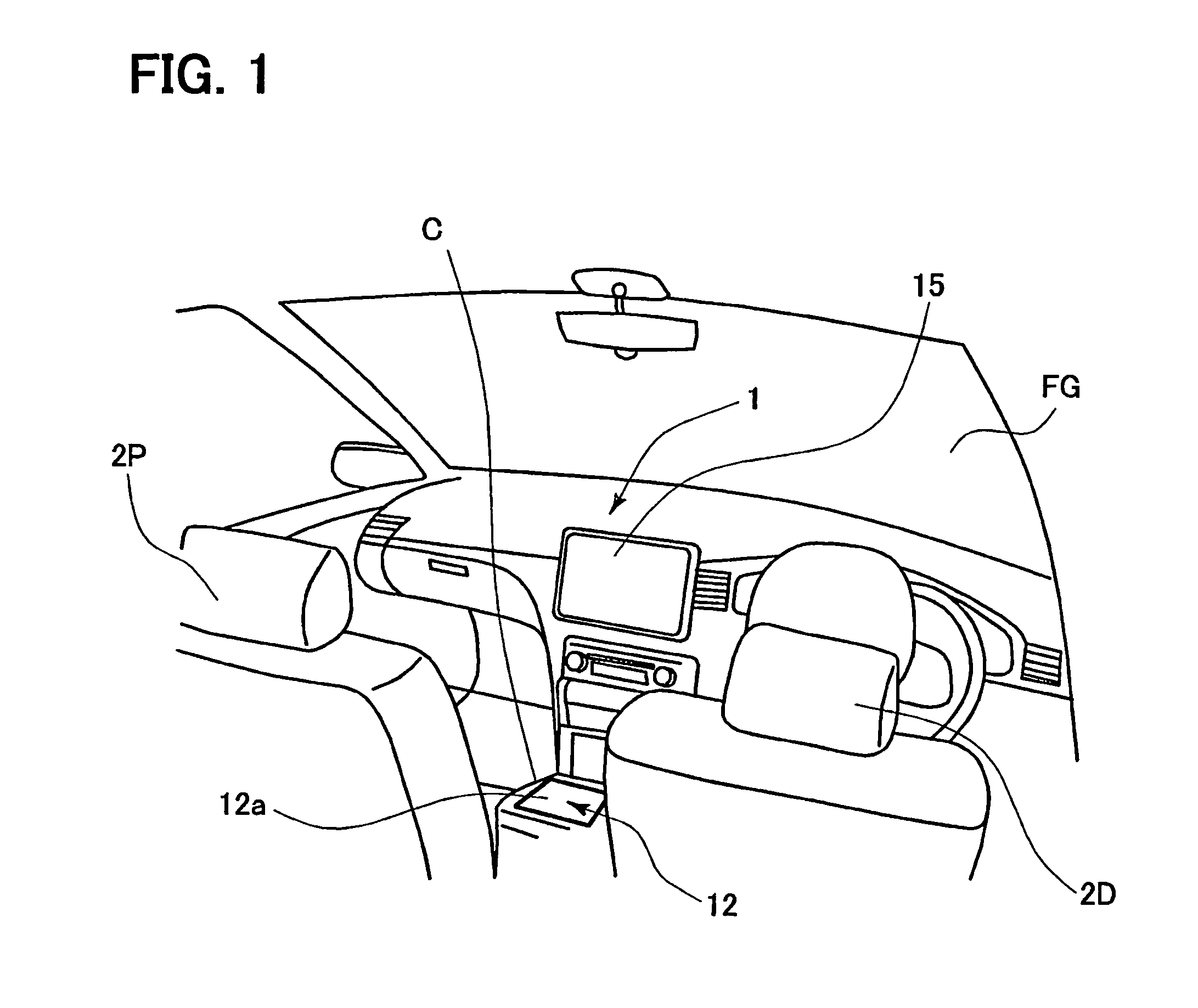 Operation apparatus for in-vehicle electronic device and method for controlling the same