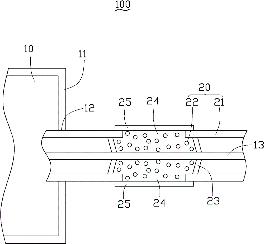 Container data center and its electromagnetic interference suppression device