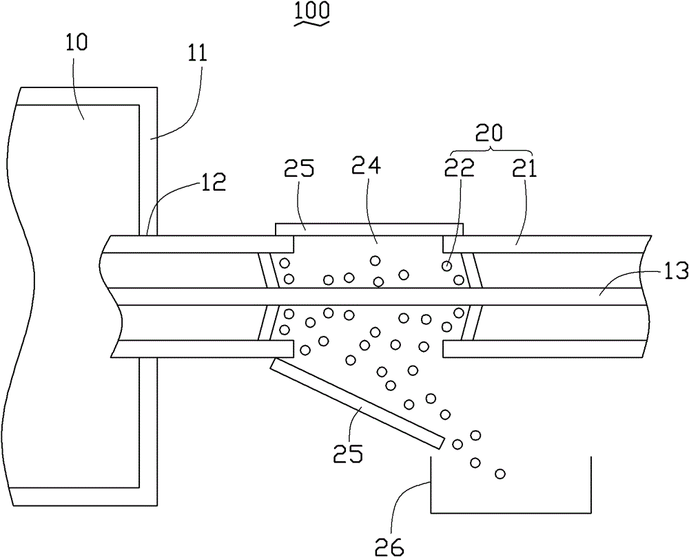 Container data center and its electromagnetic interference suppression device