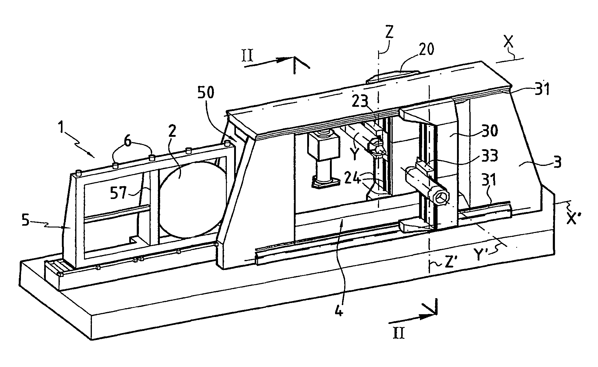 Process and a Device for the Machining of Panels