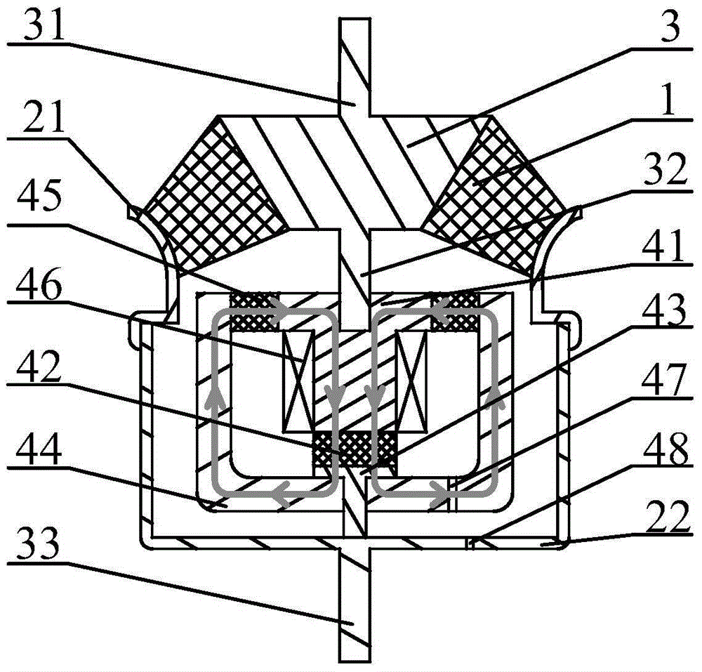 A Parallel Mode Semi-Active Vibration Isolator