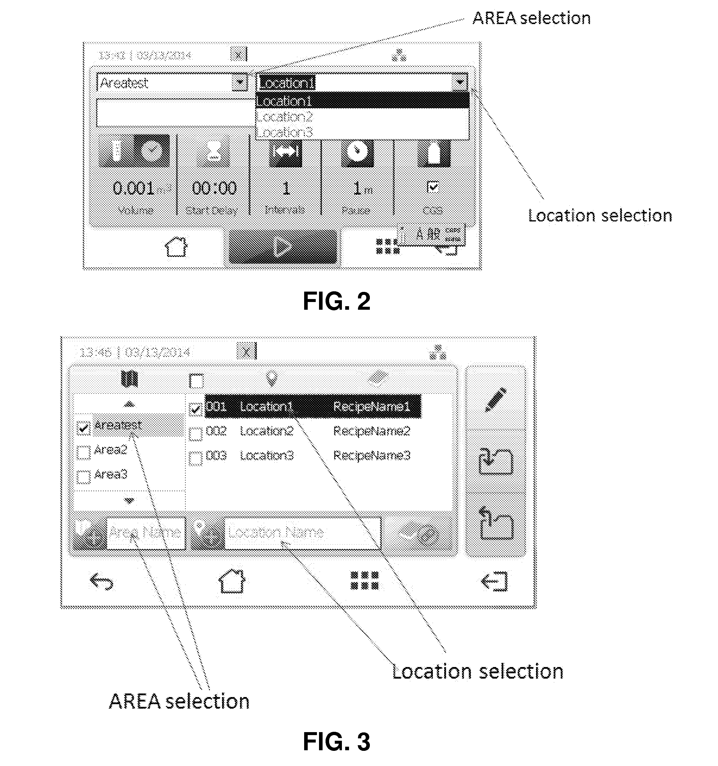 Firmware Design for Area and Location Data Management of Biological Air Samples Collected on Media Plates