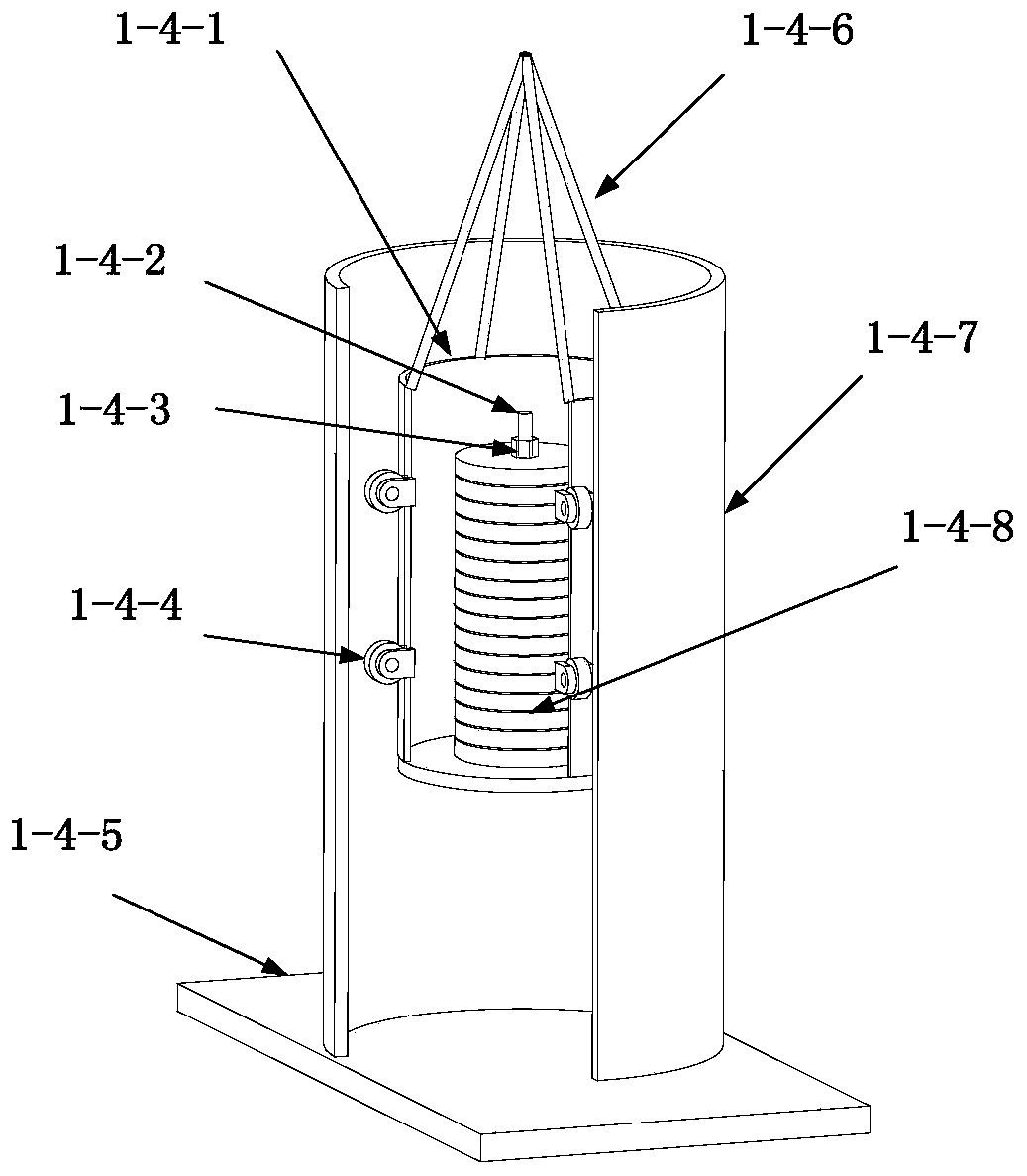 A new type of water surface drag test device platform based on two degrees of freedom