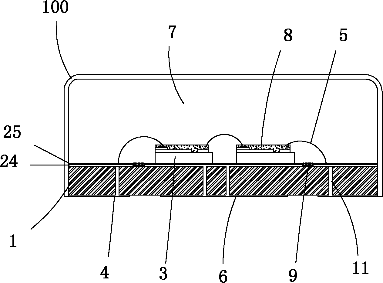 Light-emitting diode (LED) street lamp and high-power LED device