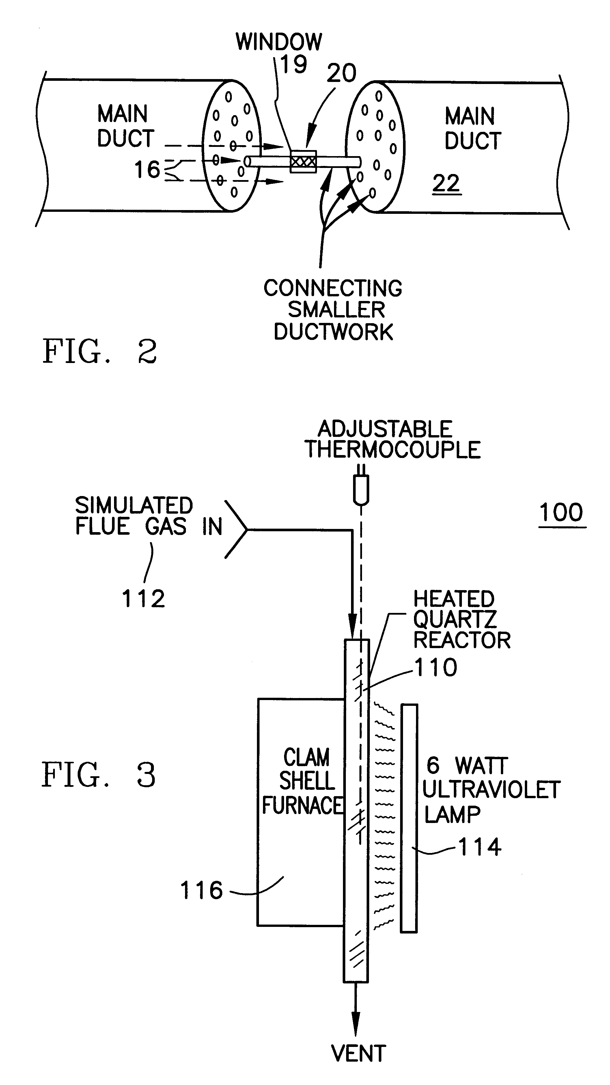 Method for removal of mercury from various gas streams