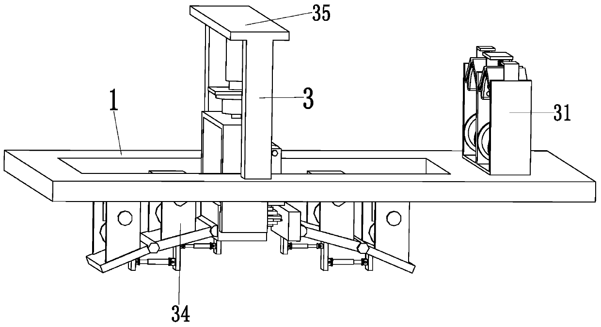 An electric construction guide frame