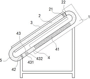 Simple air source water heater