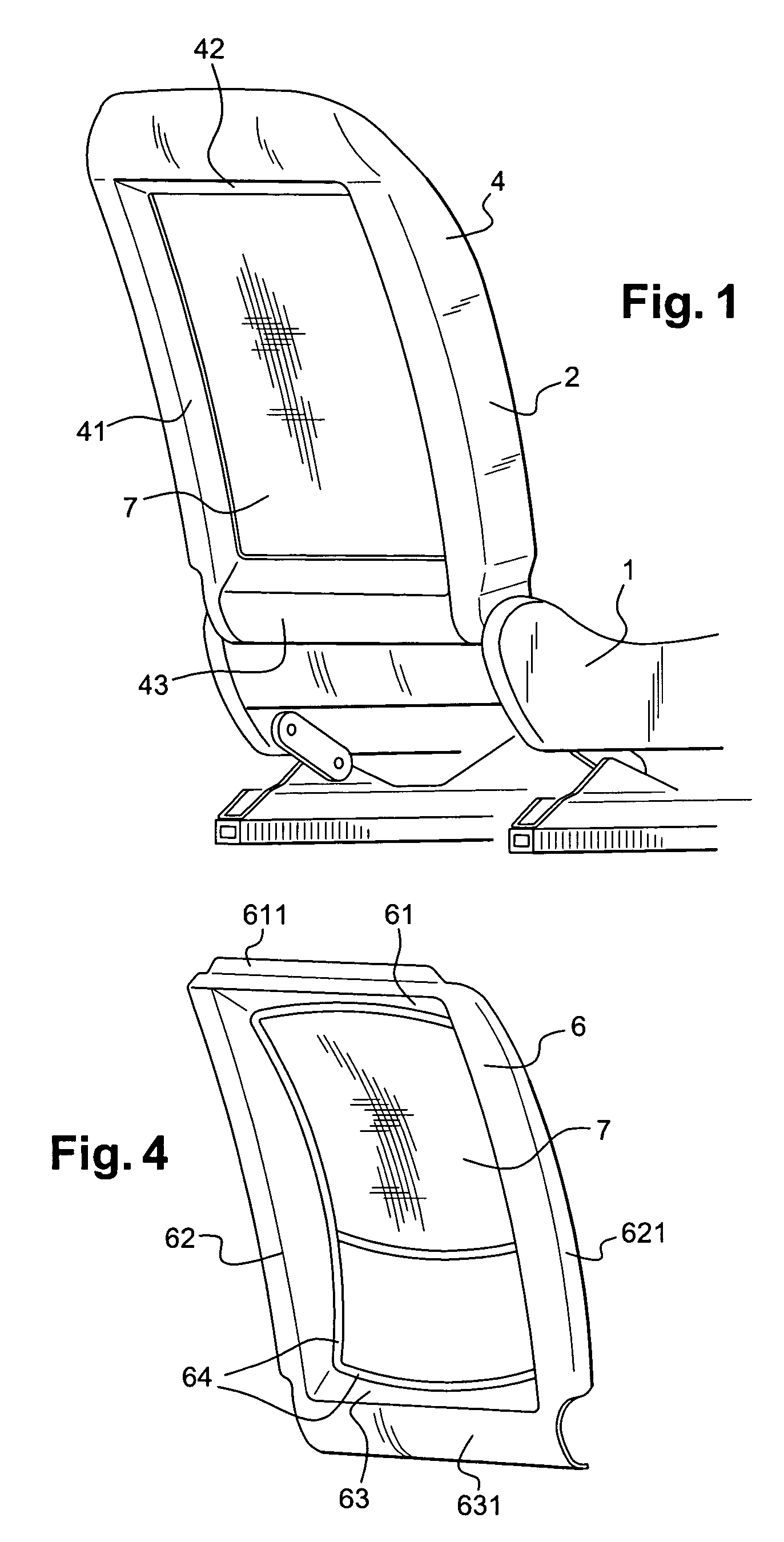 Backrest of an automobile vehicle seat