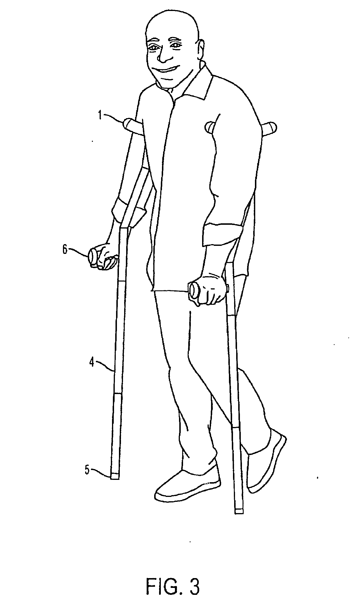Ergonomic crutch