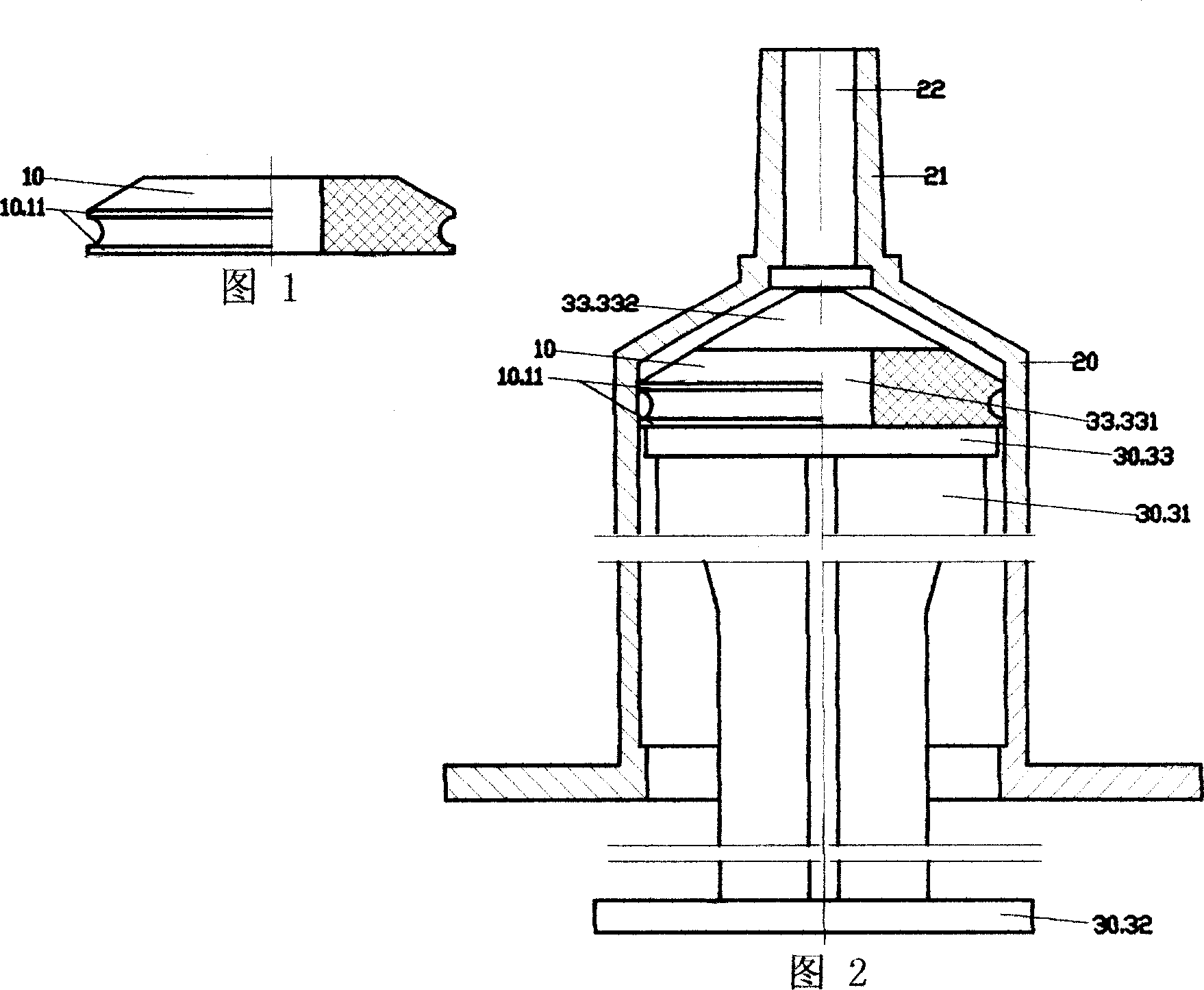 Special-shaped seal ring of injector