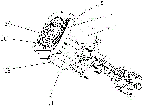 Coaxial double-rotor helicopter core and helicopter