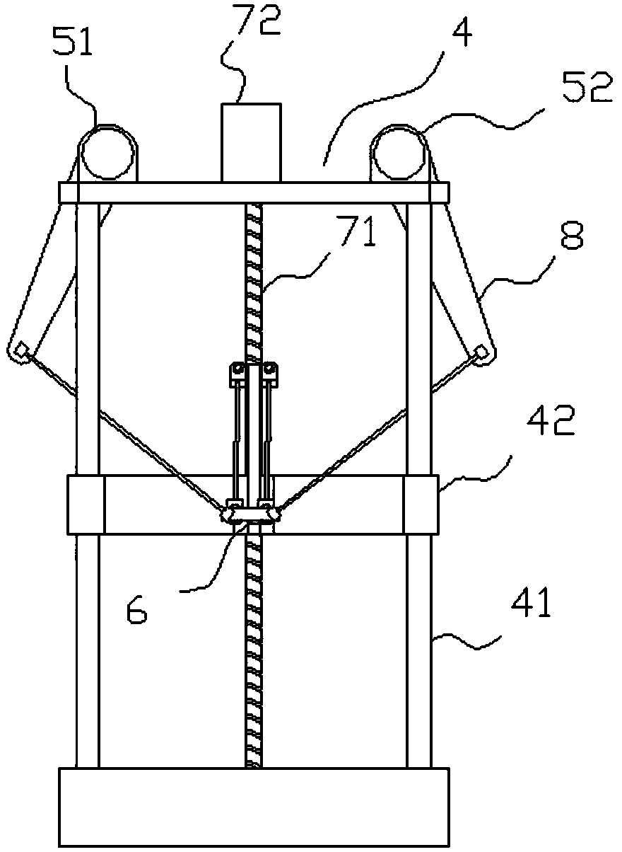 Two-degree-of-freedom high-speed carrying and moving mechanism