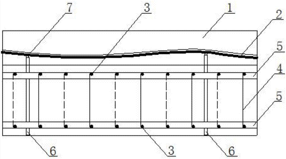 Tunnel secondary-lining steel bar binding and positioning device