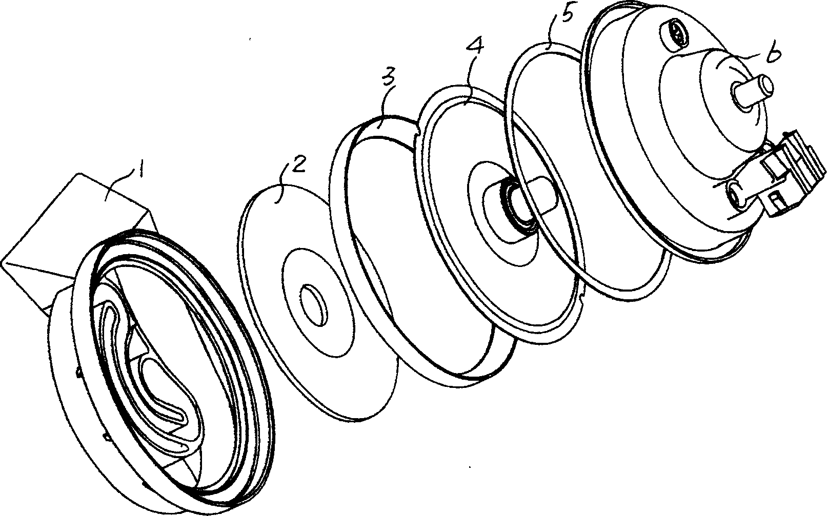A method of manufacturing a spiral electric horn
