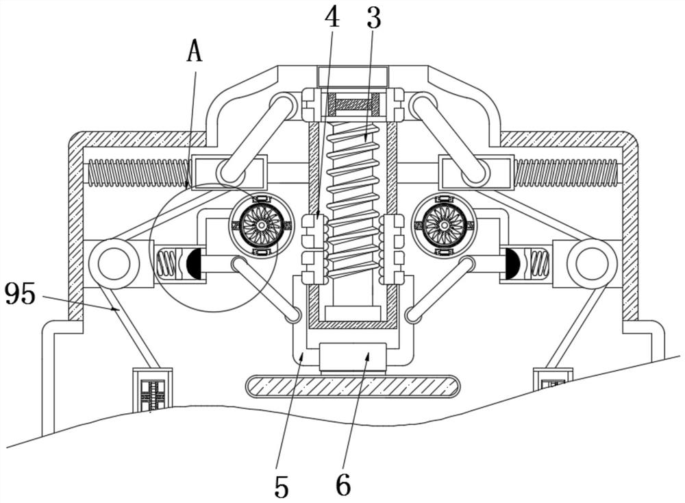 Paper pulp extrusion auxiliary equipment capable of automatically adjusting height according to amount of paper pulp