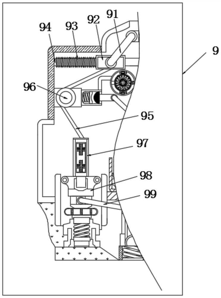 Paper pulp extrusion auxiliary equipment capable of automatically adjusting height according to amount of paper pulp