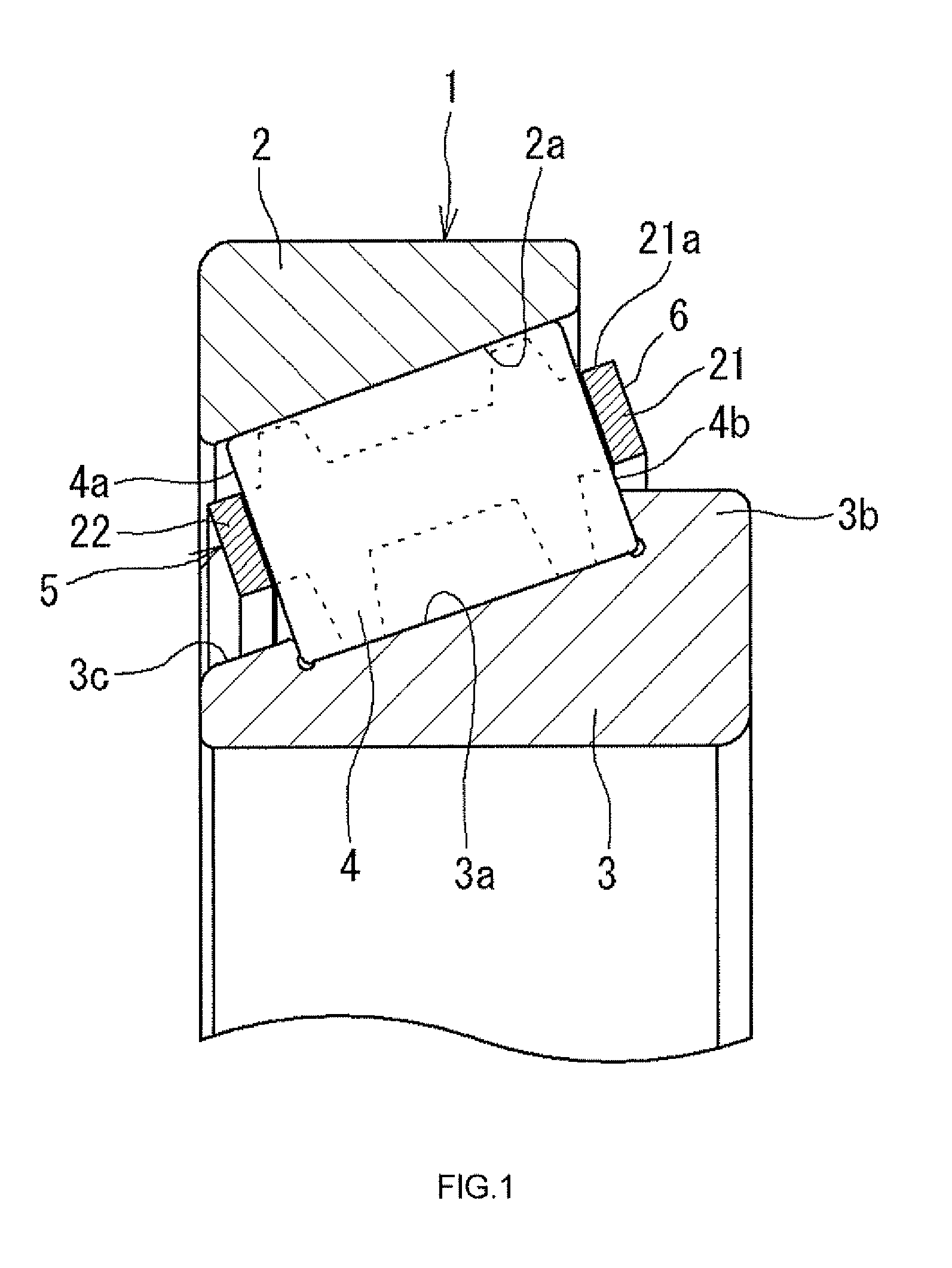 Jig for split cage and method of assembling rolling bearing