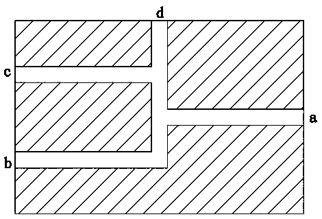 Analytical contrast device for internal gear pump control system and quantification slot pump control system