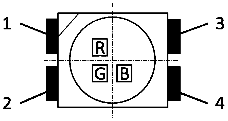 Method capable of quickly manufacturing LED colorful light cube