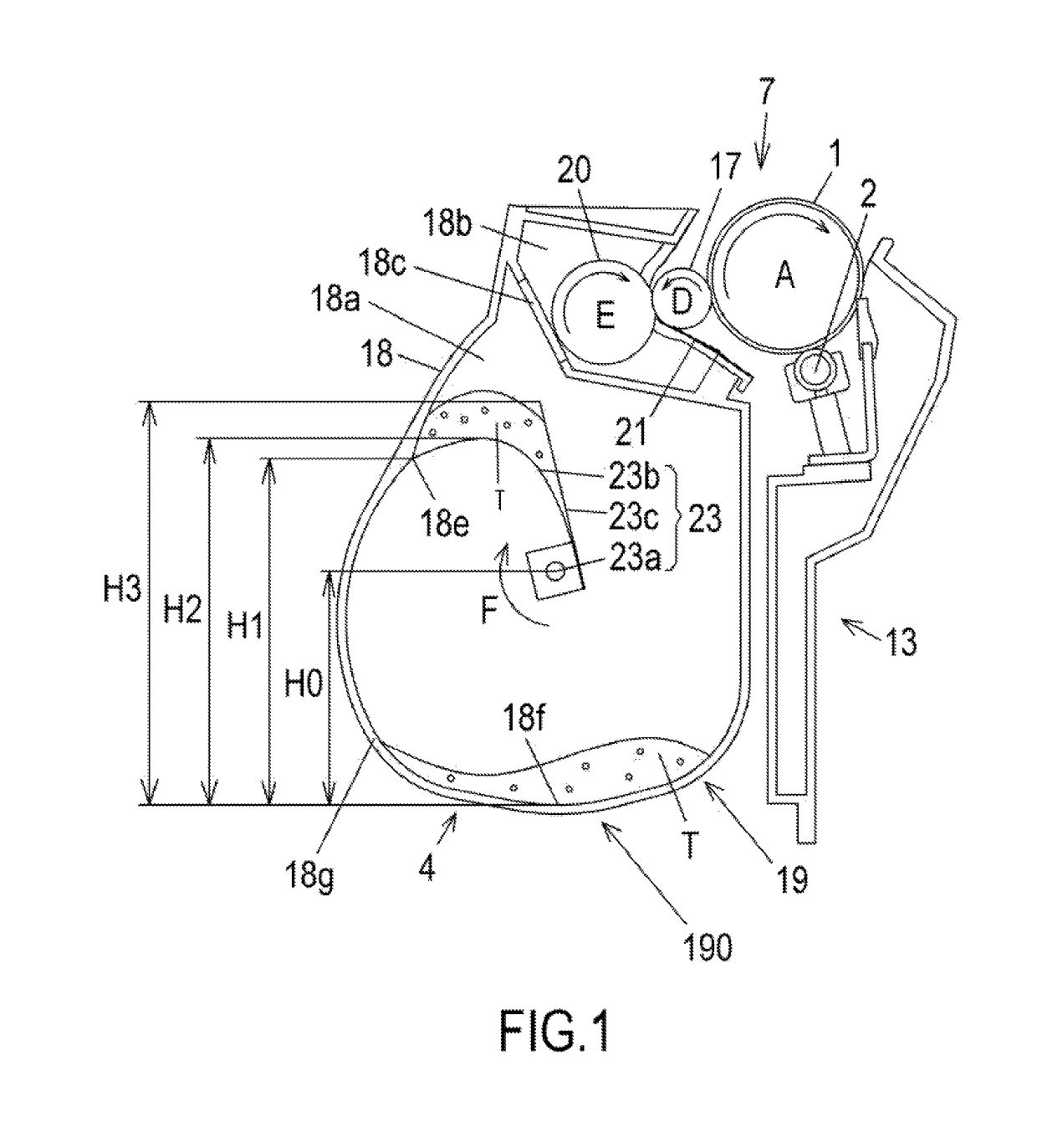 Developer container, developing apparatus, process cartridge and image forming apparatus