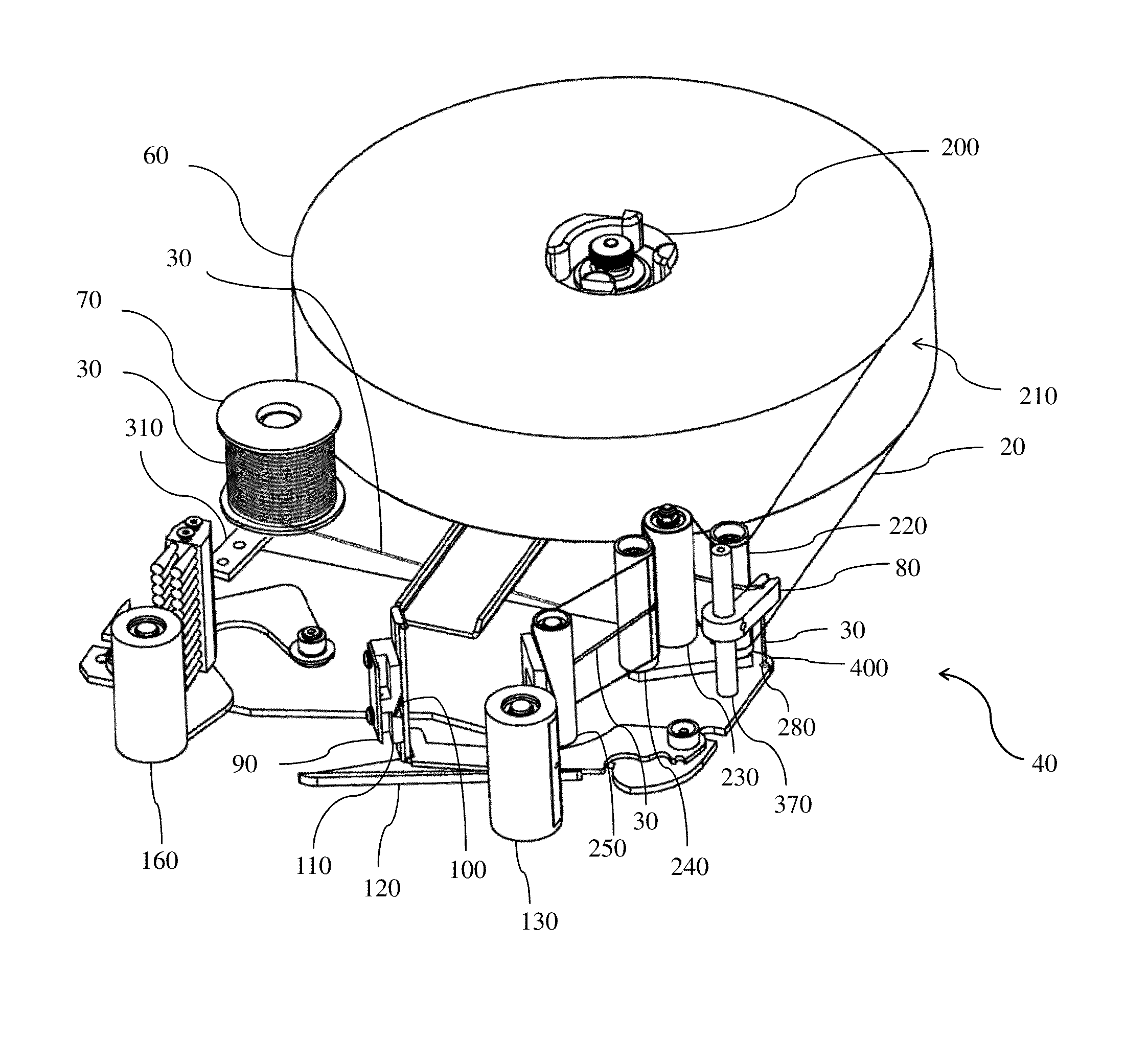 Sealing packages using tape and pull cord