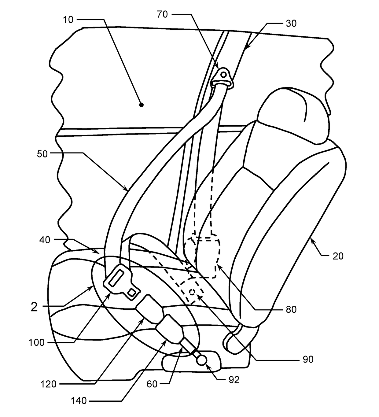 Resettable Load-Limiting Adaptive Seatbelt Apparatus