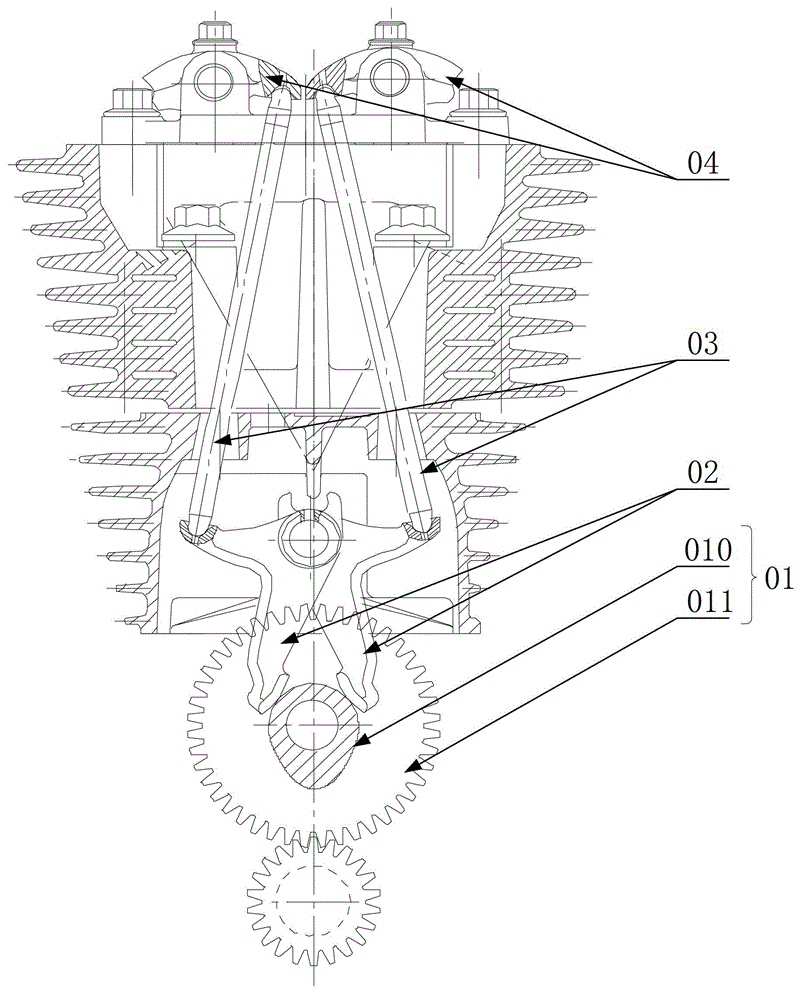 Decompression mechanism of engine and engine