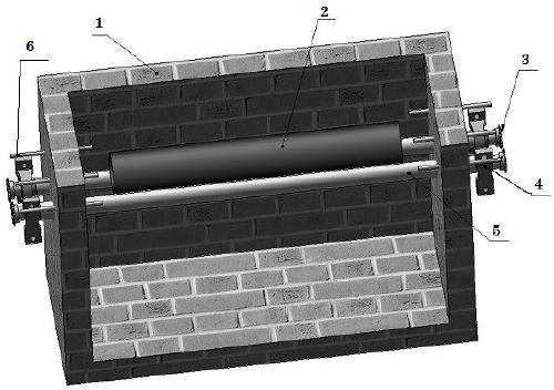 Preparation method of large-size rotary ceramic target material