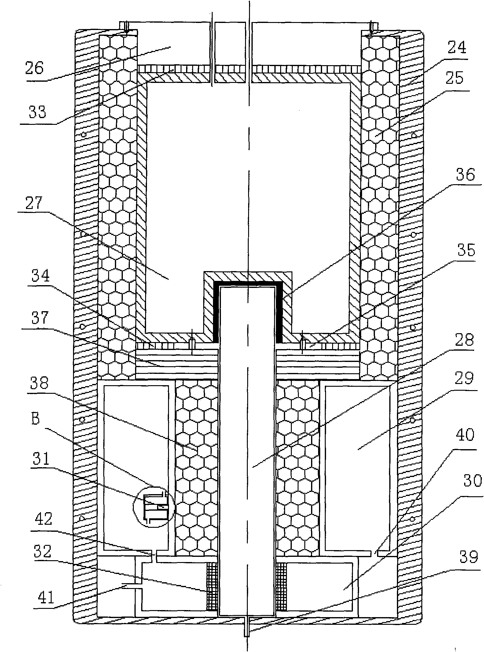 Thermal storage type thermoelectric direct conversion device