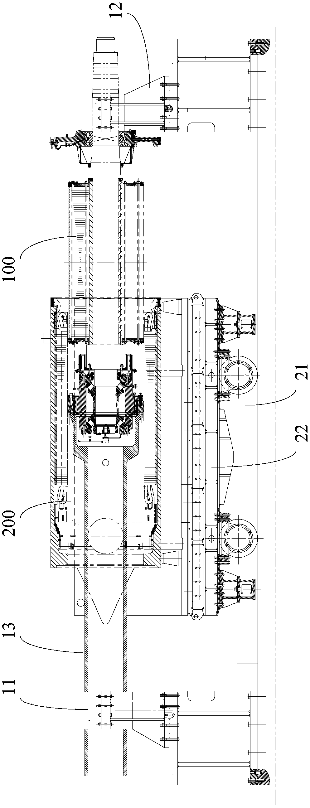 Motor assembling tool