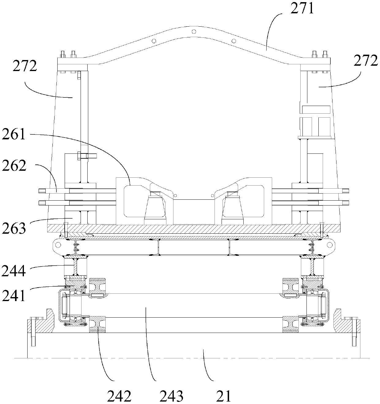 Motor assembling tool