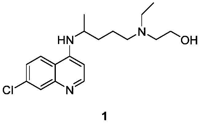 Hydroxychloroquine synthetic method