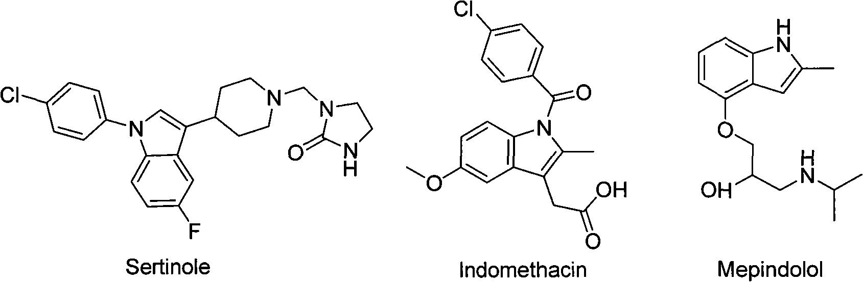 Preparation method of 2-trifluoromethyl indole derivatives