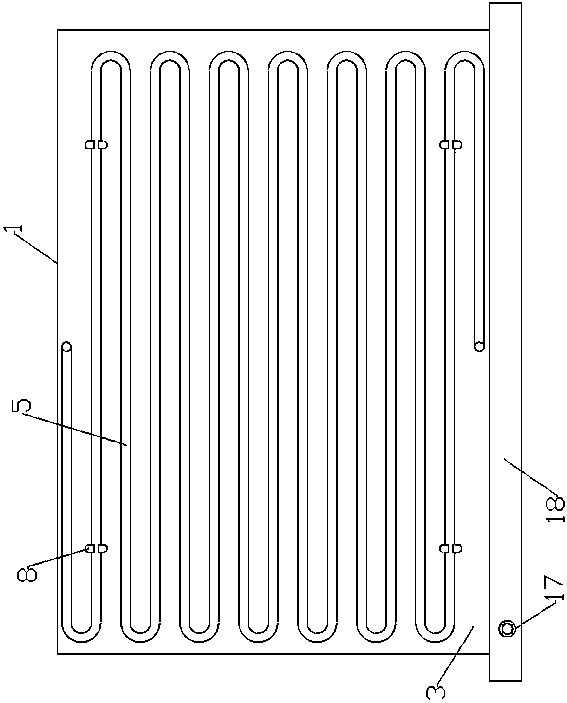 A computer circulation cooling system