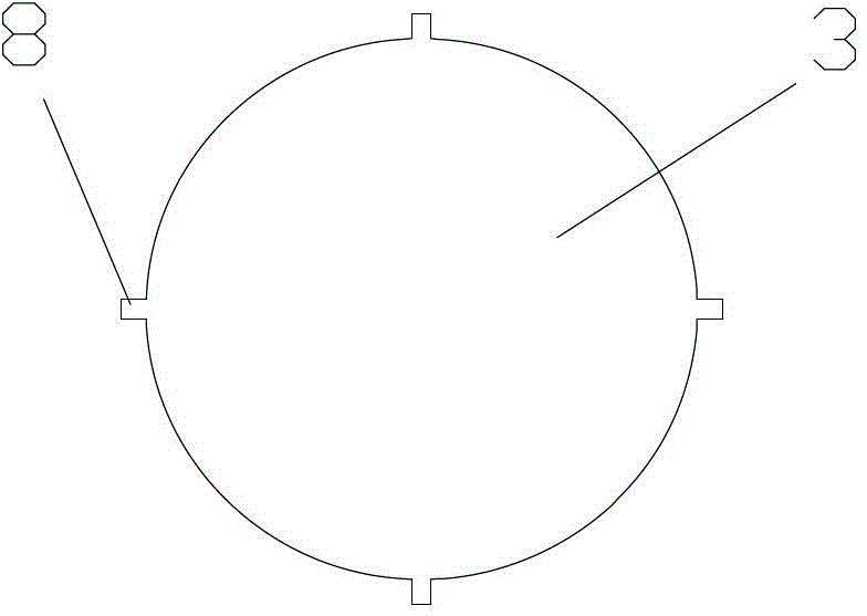 Inner barrel body used for environment-friendly fireworks